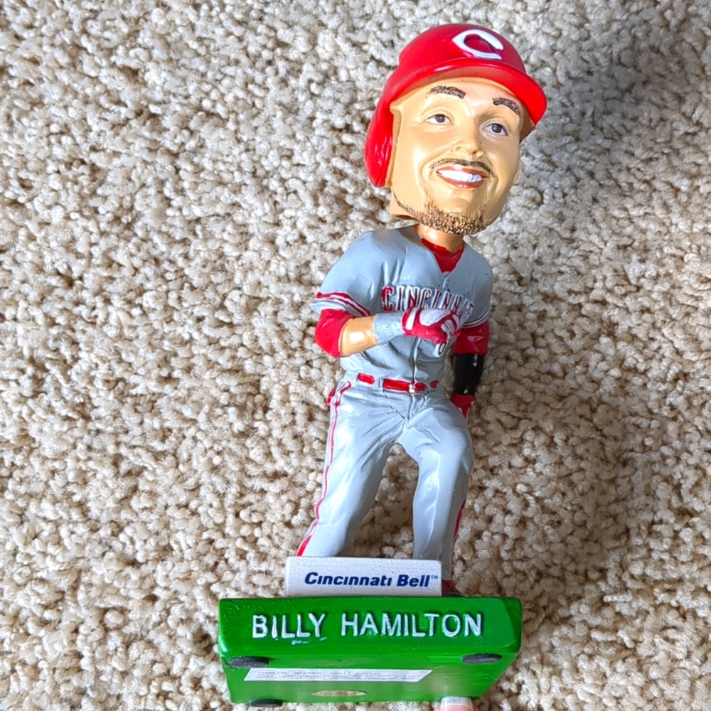 Billy Hamilton Red's Bobblehead - Picture 4 of 7